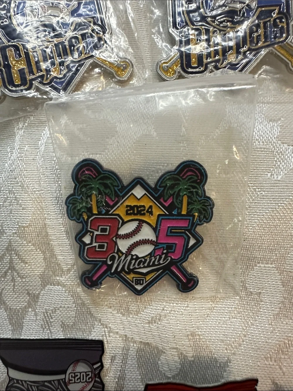 Collectible Enamel Baseball Pins